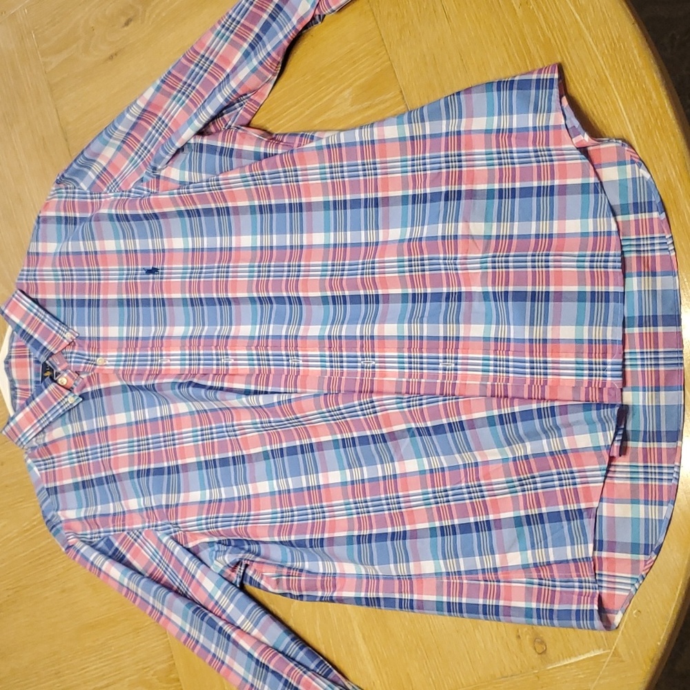 NWOT POLO by RALPH LAUREN Mens Long Sleeve Button Down XL
